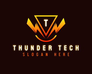 Thunder Strike Reactor logo design