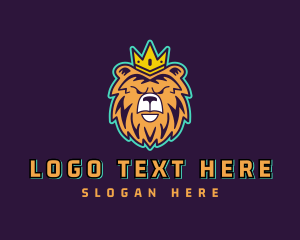 Mascot - Bear King Mascot logo design