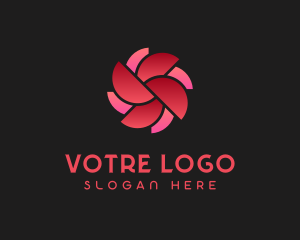 Abstract - Abstract Flower Wheel logo design