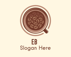 Coffee Shop - Roasted Coffee Bean Drink logo design