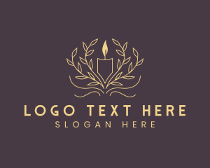 Decor - Elegant Candle Ornament logo design