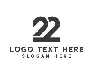 Industrial Number 22 logo design