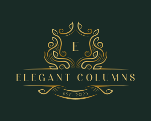 Elegant Luxury Royal Hotel logo design