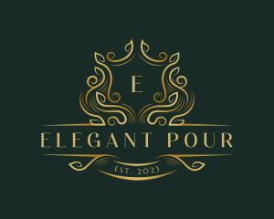 Elegant Luxury Royal Hotel logo design