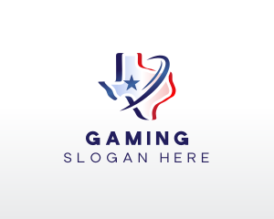 Campaign - Texas State Map logo design