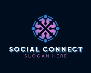 People - Employee People Community logo design