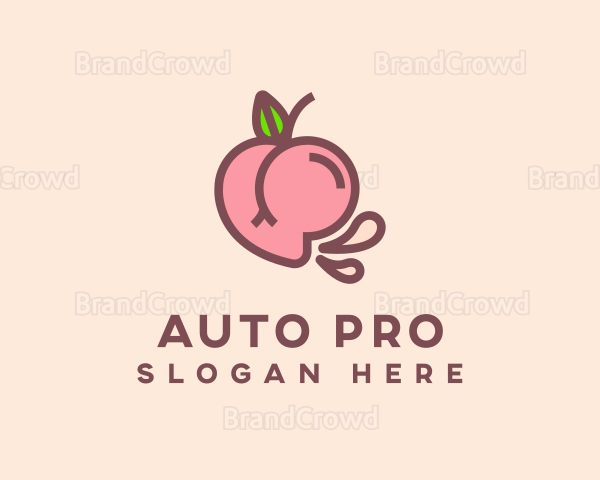 Juicy Peach Buttocks Logo