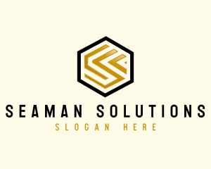 Professional Abstract Letter S logo design