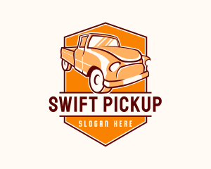 Pickup - Vintage Pickup Truck logo design