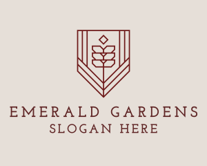 Garden Leaf Plantation logo design