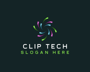 Spiral Software Tech logo design