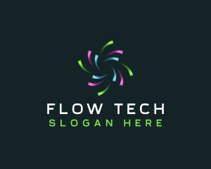 Spiral Software Tech logo design