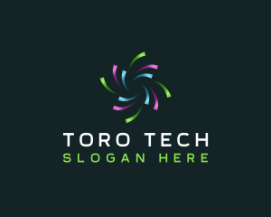 Spiral Software Tech logo design