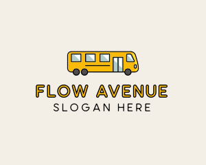 Yellow School Bus logo design