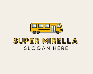 Yellow School Bus logo design