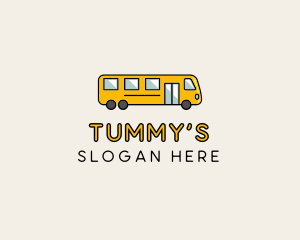Nursery - Yellow School Bus logo design