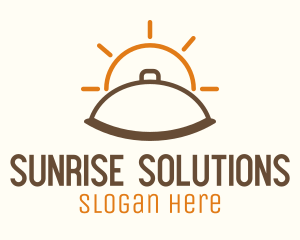 Sunrise Food Diner  logo design