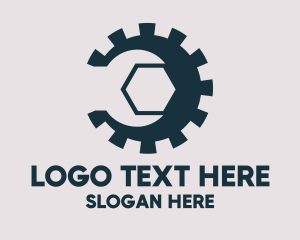 Technician - Industrial Mechanic Gear logo design