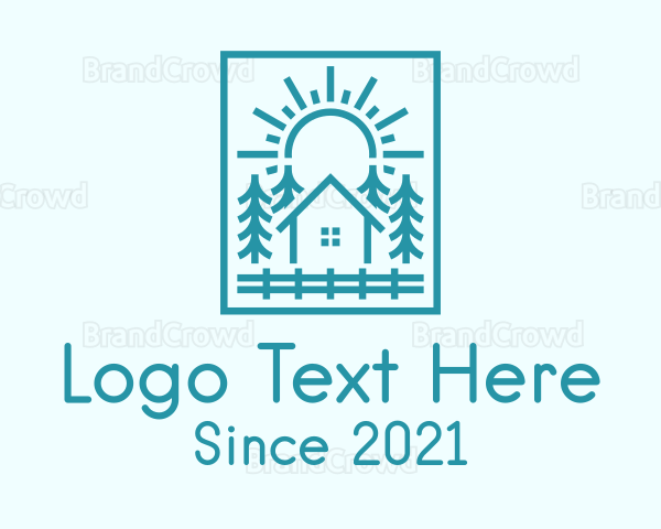 Teal House Ranch Logo
