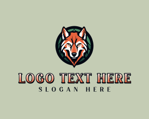 Zoo - Wolf Wildlife Hunting logo design