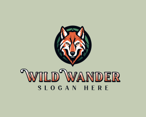 Wolf Wildlife Hunting logo design