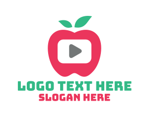 Modern - Apple Health Media logo design