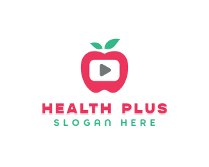 Apple Health Media  logo design