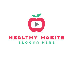 Dietitian - Apple Health Media logo design