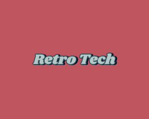 Trendy Retro Pop logo design