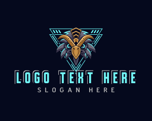 League - Eagle Gaming Streamer logo design