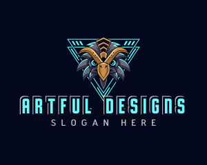 Eagle Gaming Streamer logo design