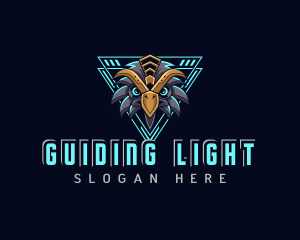 Eagle Gaming Streamer logo design