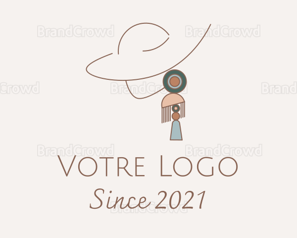 Fashion Boho Earring Logo