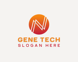 Generic Modern Letter N logo design