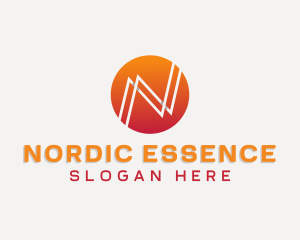 Generic Modern Letter N logo design