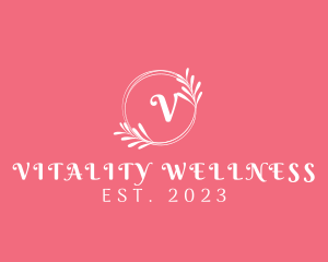 Vine Wreath Wellness logo design