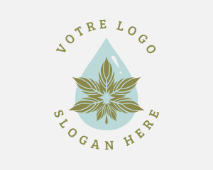 Cbd - Natural Cannabis Oil logo design