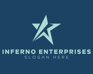 Business Enterprise Star logo design