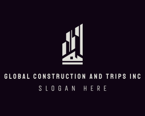 Interior Designer - Architect Building Property logo design