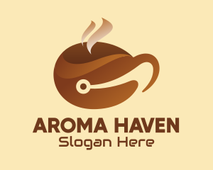 Coffee Cup Tech logo design