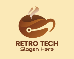 Coffee Cup Tech logo design