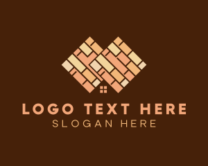 Pattern - Tile Paving Home logo design