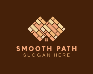 Paving - Tile Paving Home logo design