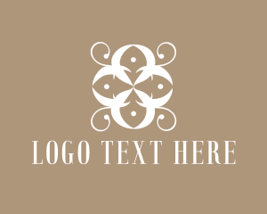 Swirl - Wedding Ornamental Swirl logo design