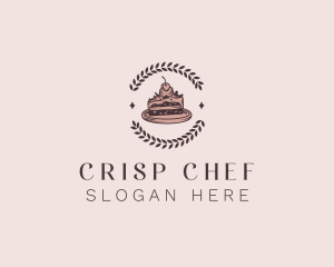 Sweet Cake Dessert  logo design