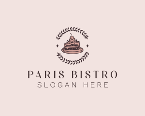 Sweet Cake Dessert  logo design