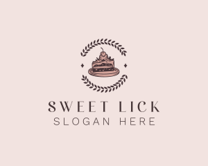 Sweet Cake Dessert  logo design