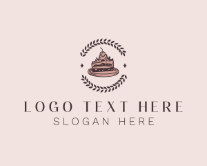 Pavlova - Sweet Cake Dessert logo design