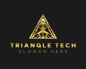 Triangle - Triangle Geometric Architecture logo design