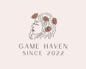 Makeup Artist - Flower Beauty Salon logo design